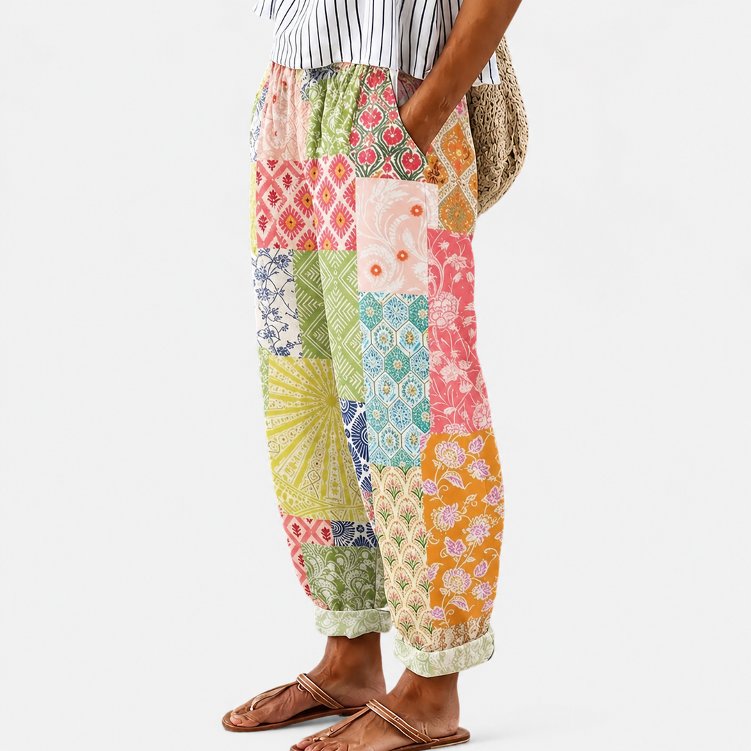 Comfort Mosaic Bloom Pants