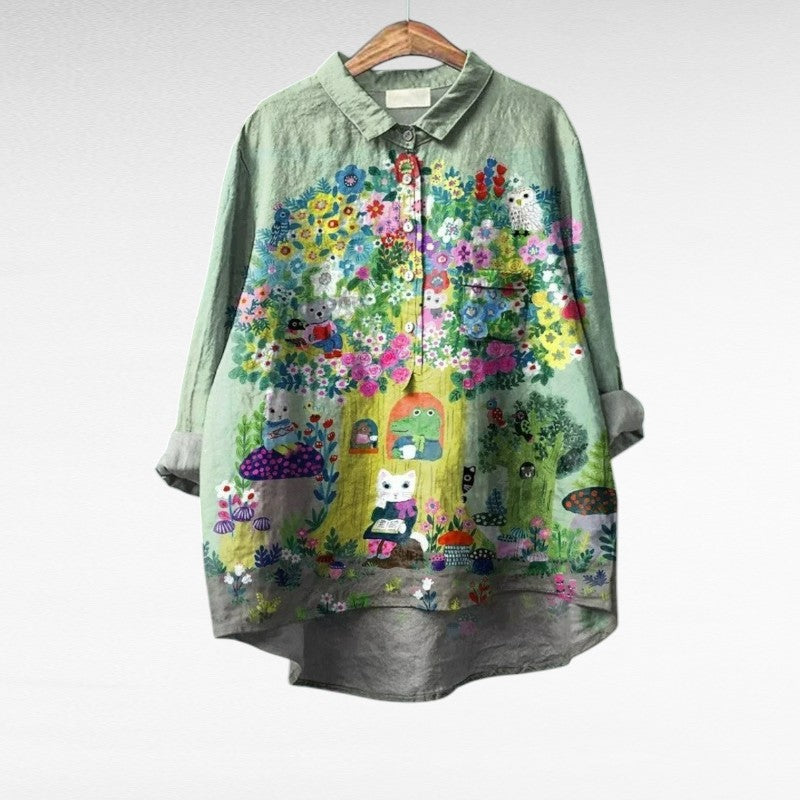Caroline™ - Elegant Summer Blouse