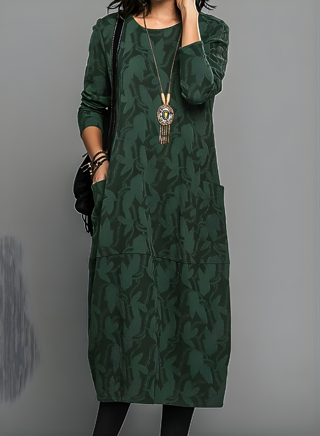 Fritzi™ Relaxed Floral Midi Dress