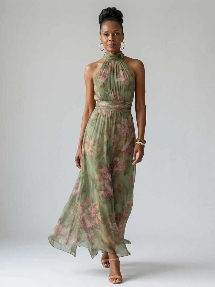 Mirelle | Gathered Midi Dress