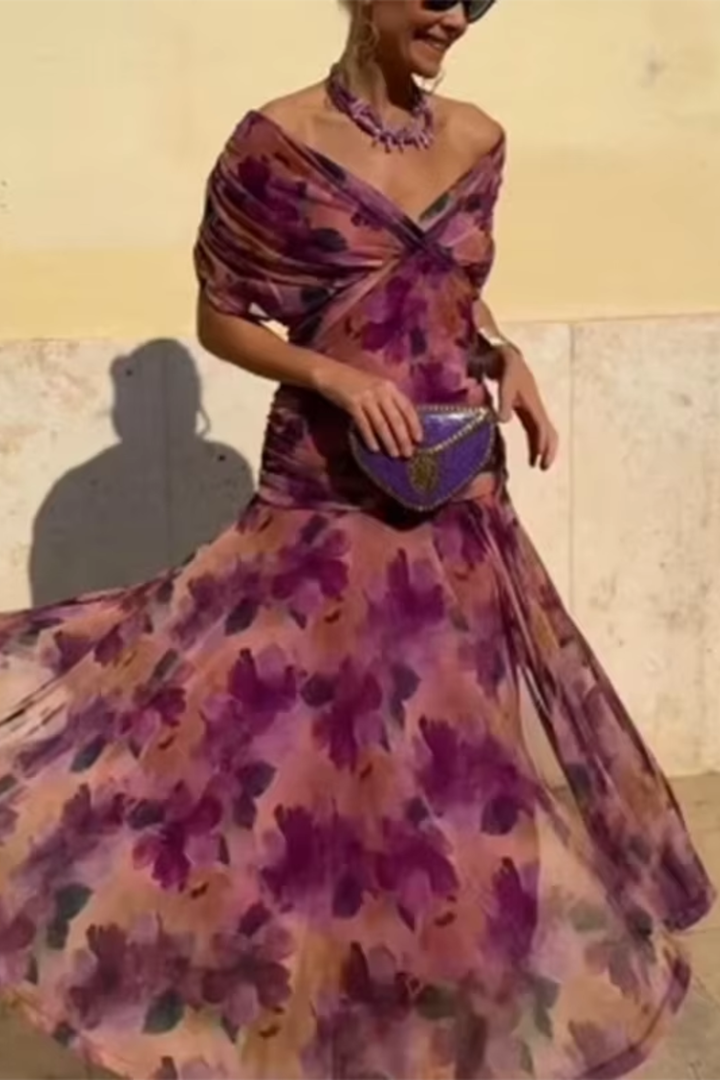 Lady™ - Draped Wrap Dress