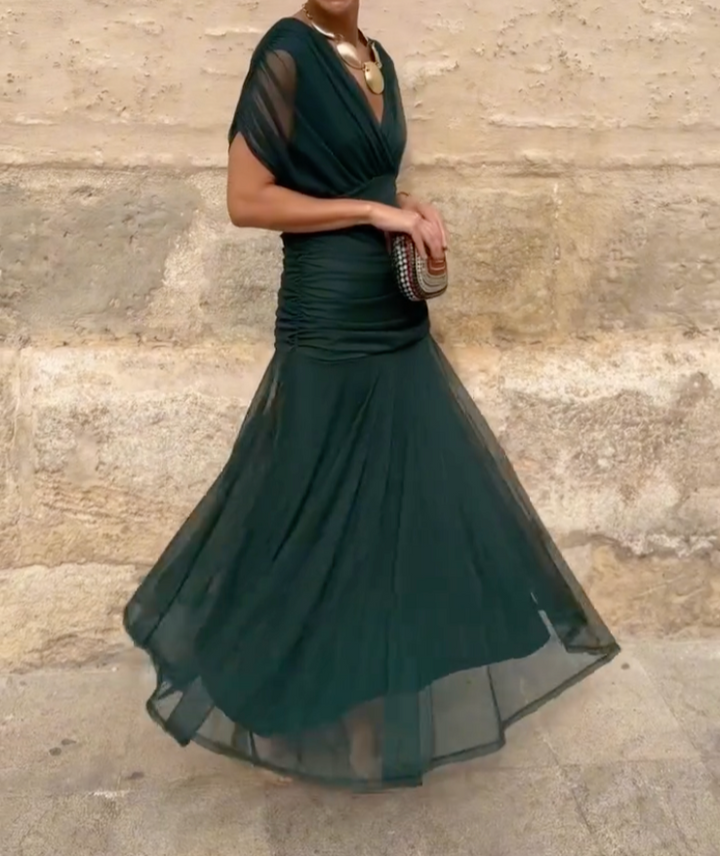 Lady™ - Draped Wrap Dress