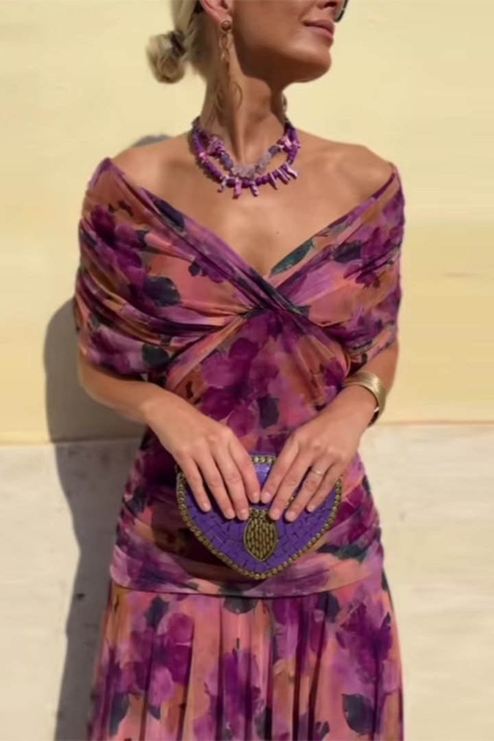 Lady™ - Draped Wrap Dress