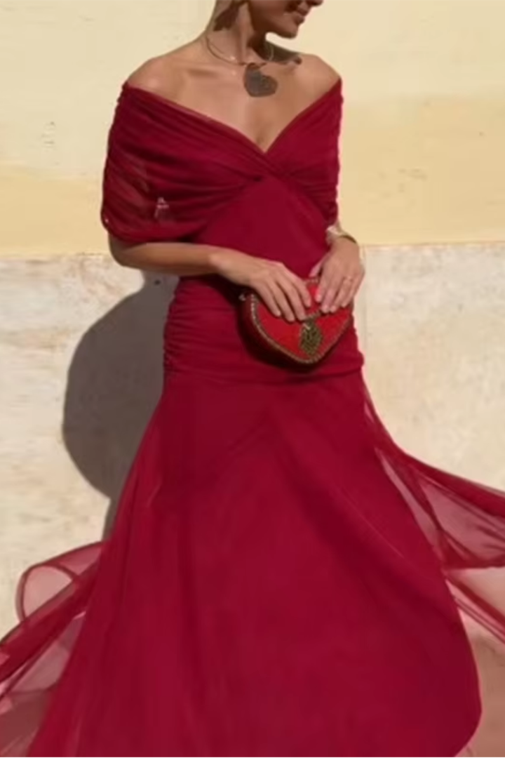 Lady™ - Draped Wrap Dress