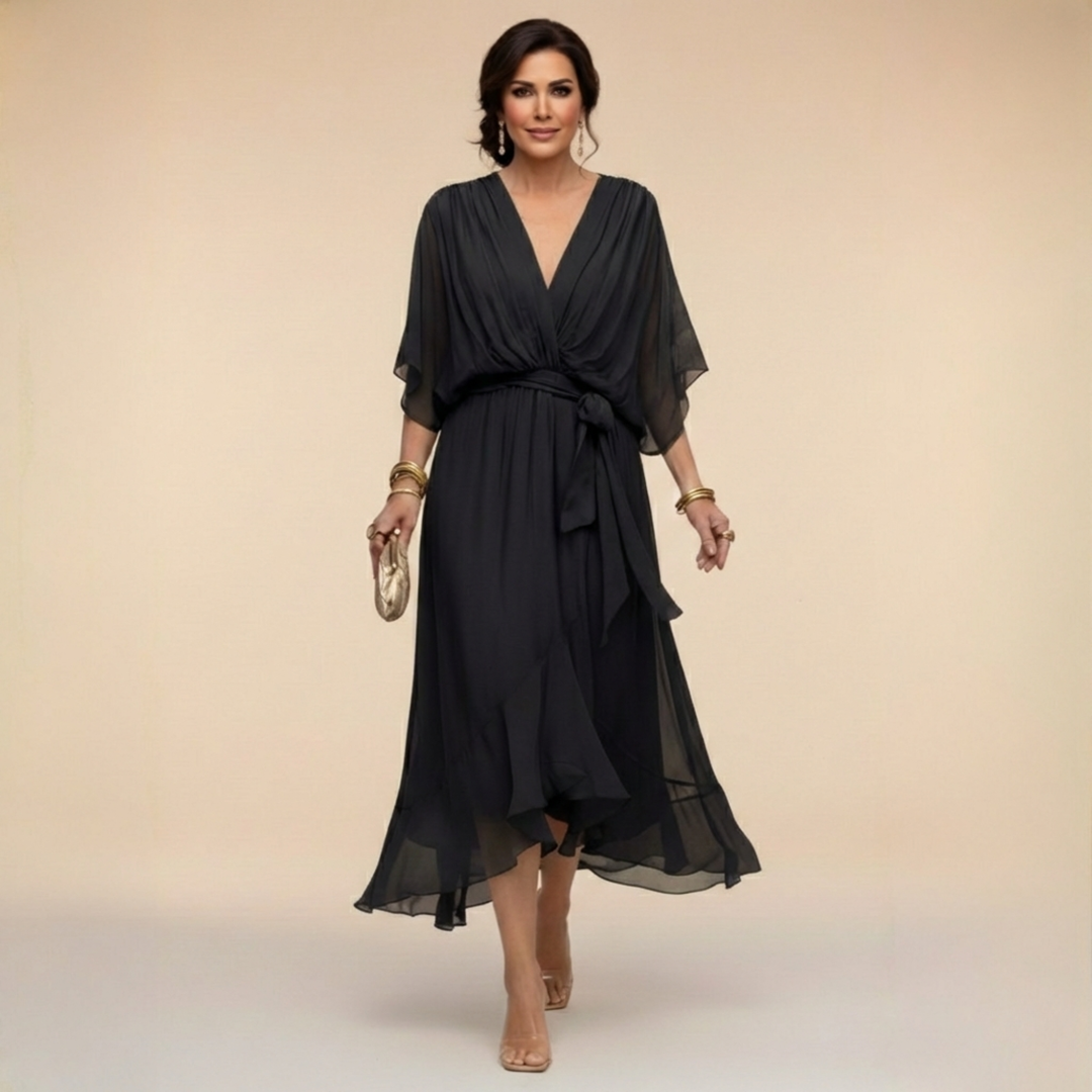 Monica™ | V-neck dress