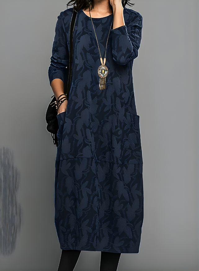 Fritzi™ Relaxed Floral Midi Dress