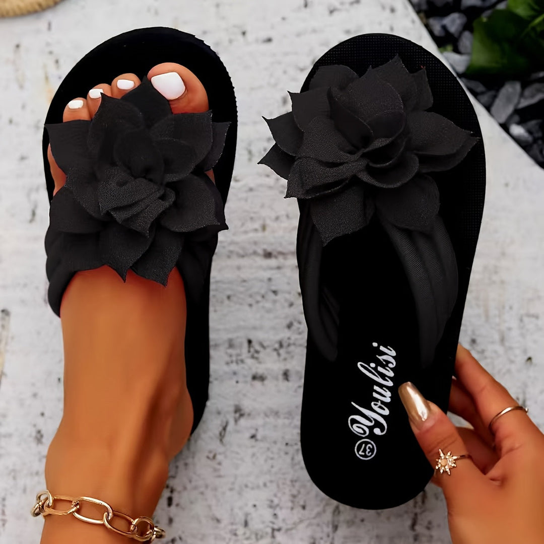 Elegant Flower Sandals Livia