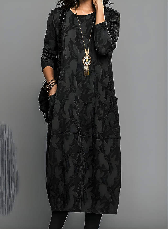 Fritzi™ Relaxed Floral Midi Dress