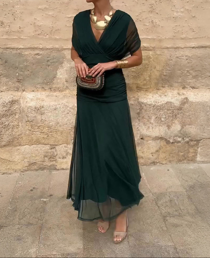Lady™ - Draped Wrap Dress