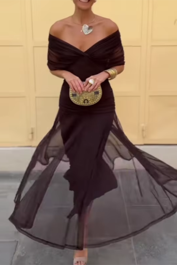 Lady™ - Draped Wrap Dress