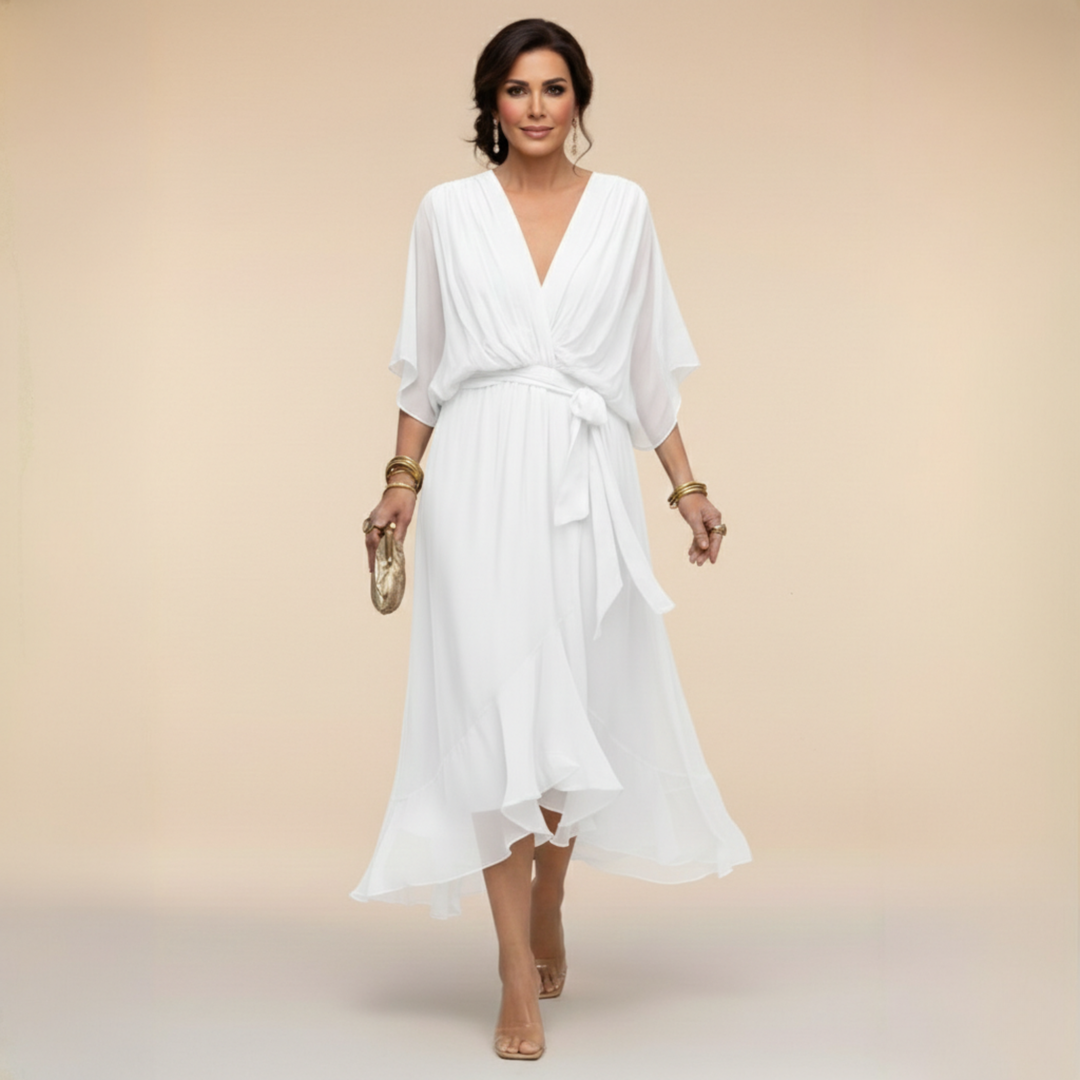 Monica™ | V-neck dress