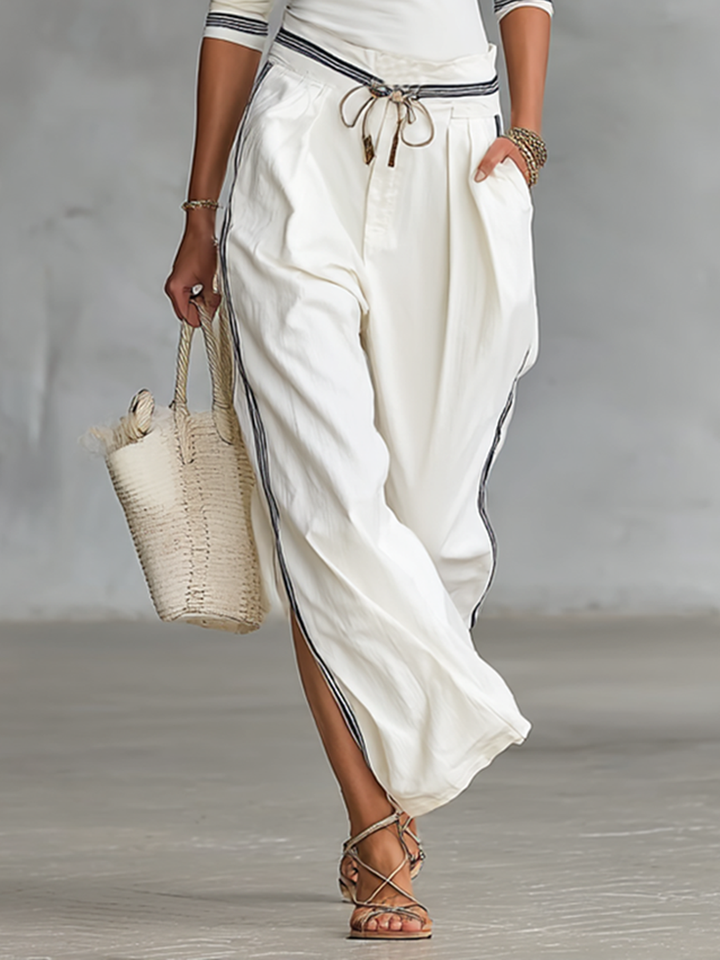Sport Set Loose Pants with Drawstring