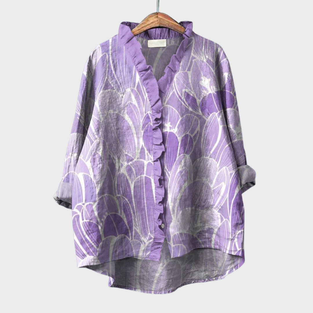 Lara™ - Elegant Summer Blouse