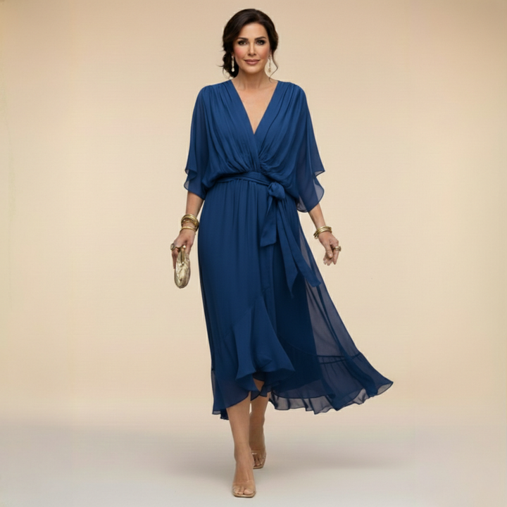 Monica™ | V-neck dress