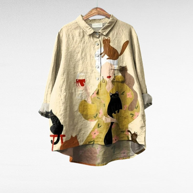 Ariane™ - Elegant Summer Blouse