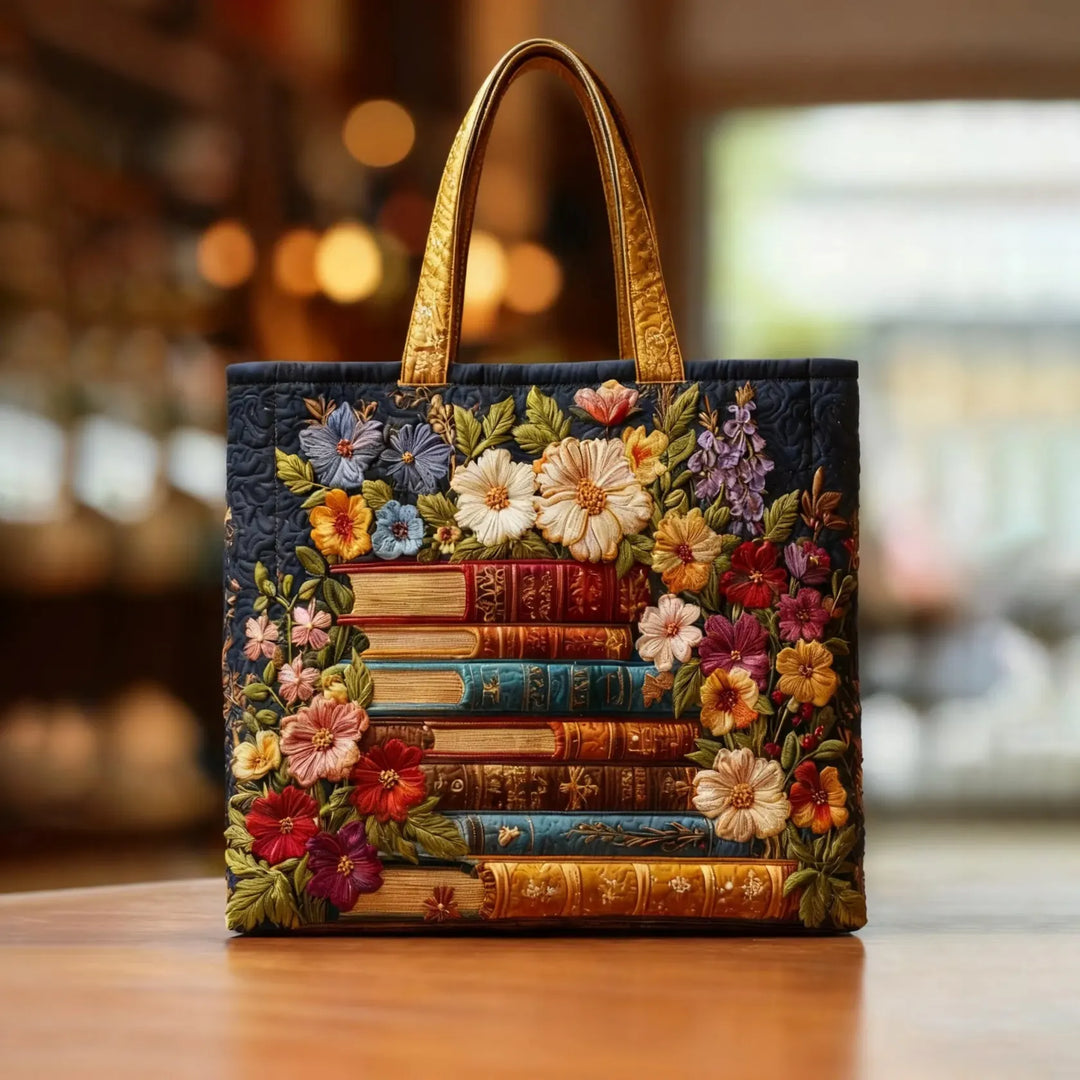 Handmade Bag with Floral Design