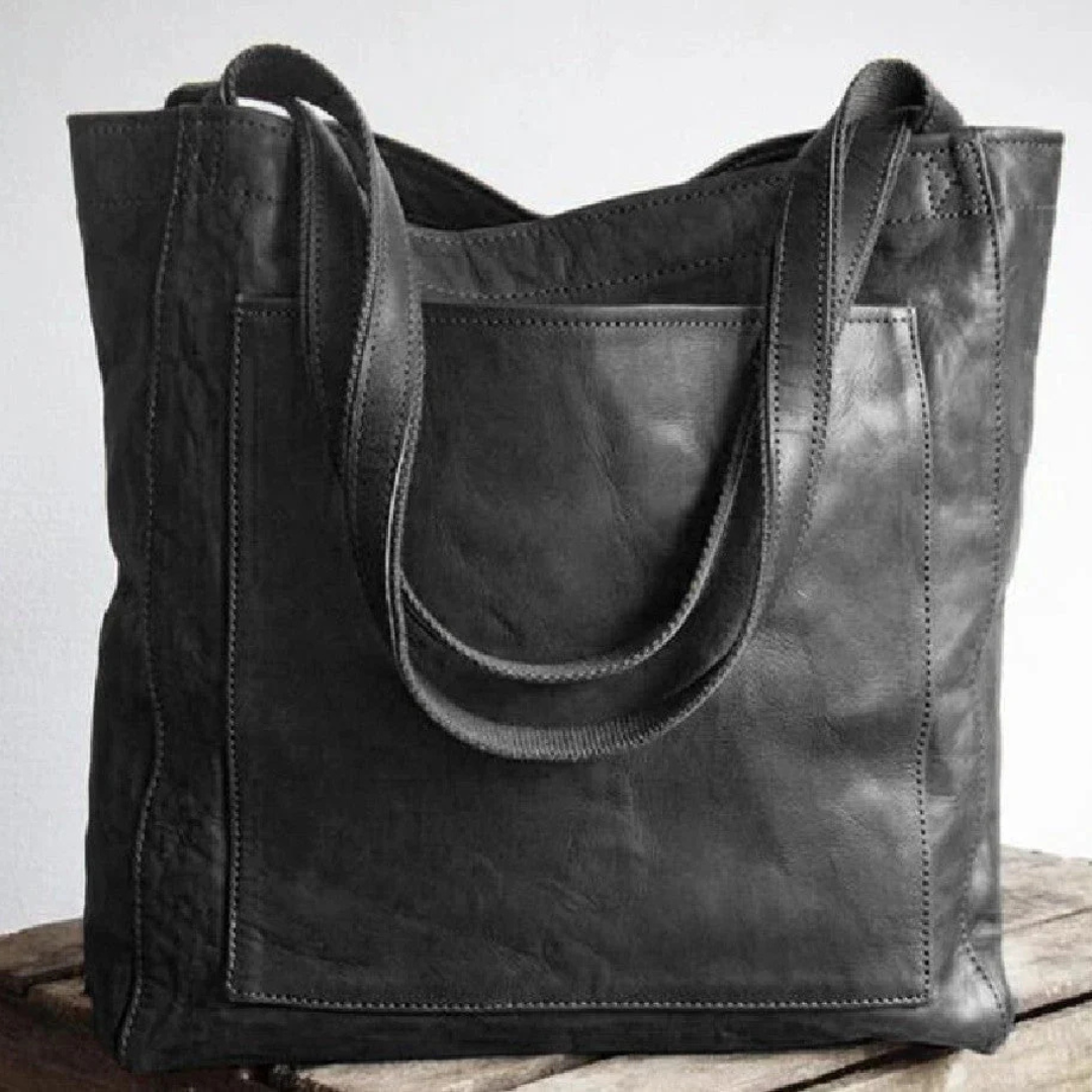 Amelia™ | Vintage Leather Tote