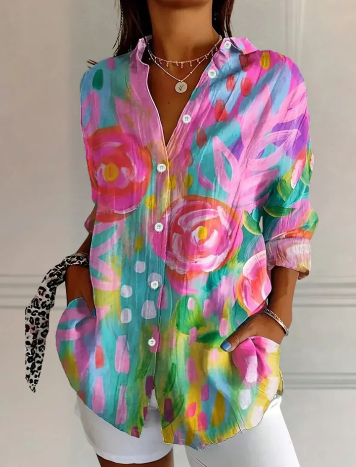 Levana | Printed blouse