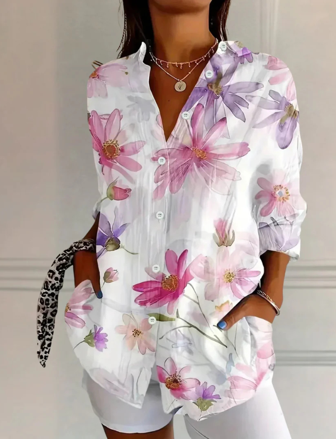 Levana | Printed blouse