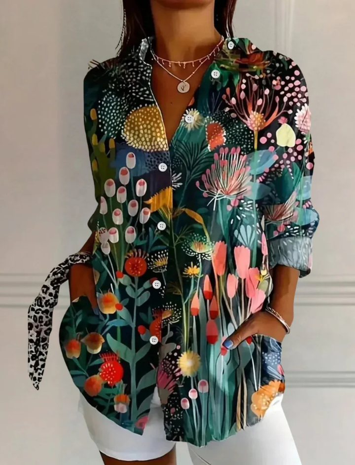Levana | Printed blouse
