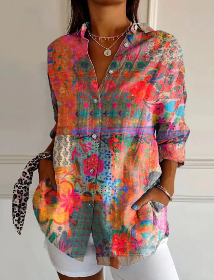 Levana | Printed blouse