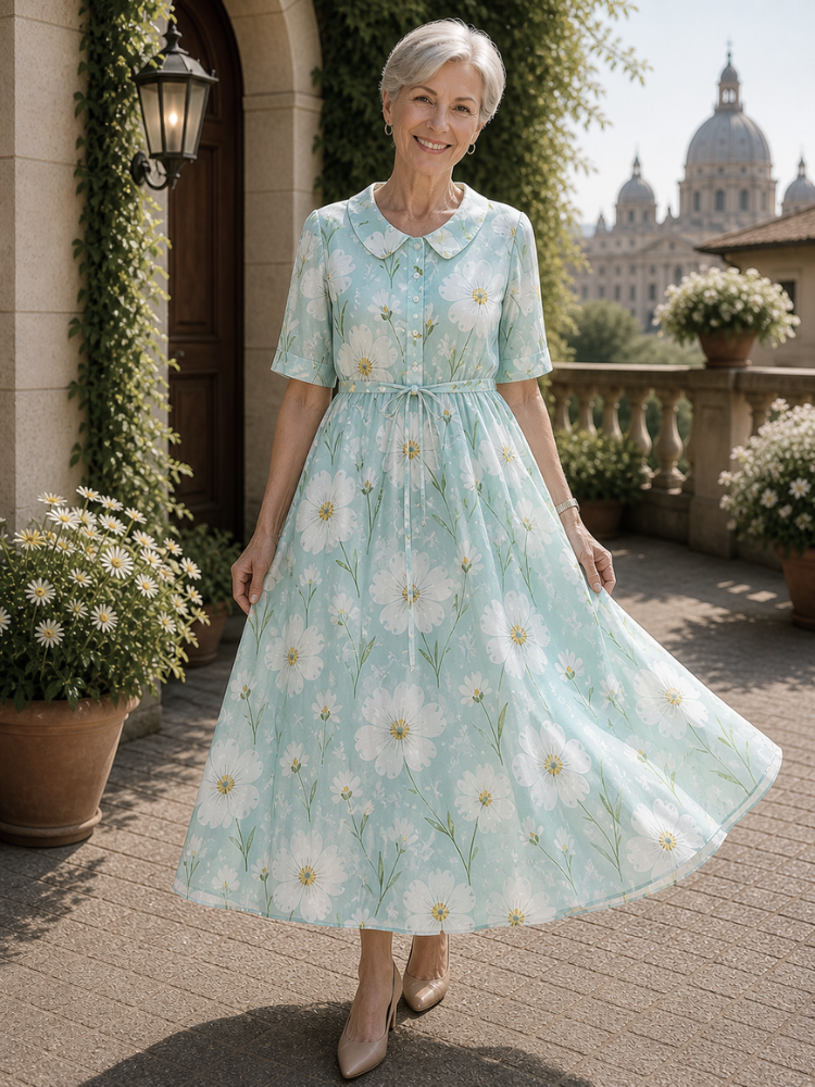 Vivianne | Early Spring Elegant Dress