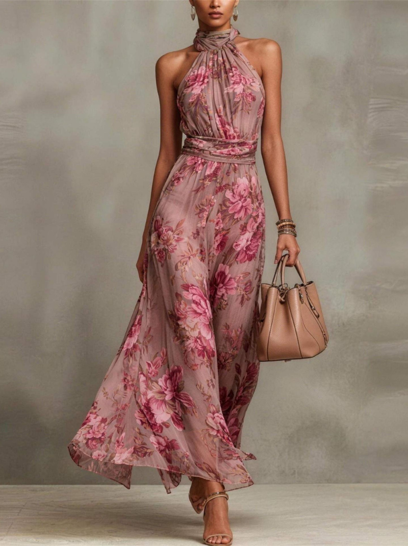 Sophie | Elegant Floral Summer Dress