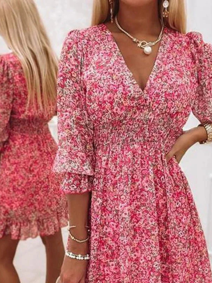 Keely | Elegant Floral Dress