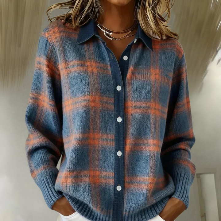 Emily | Checkered blouse
