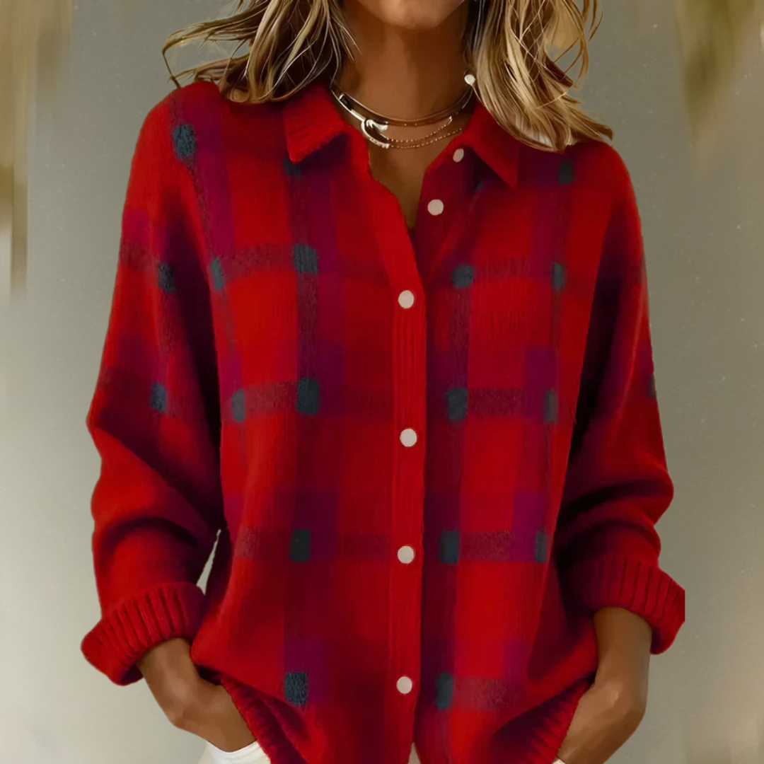 Emily | Checkered blouse