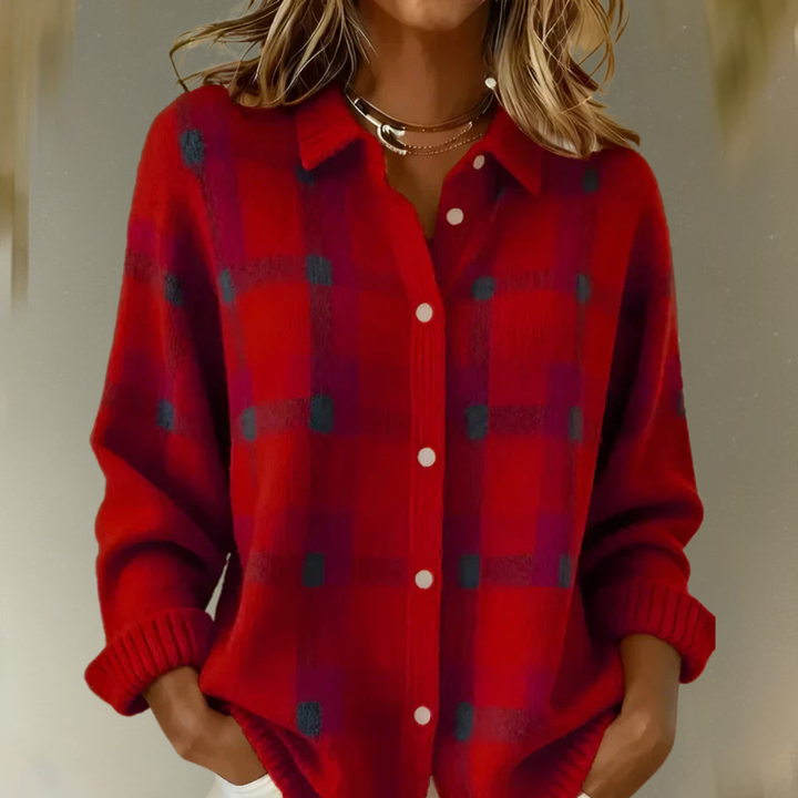 Emily | Checkered blouse