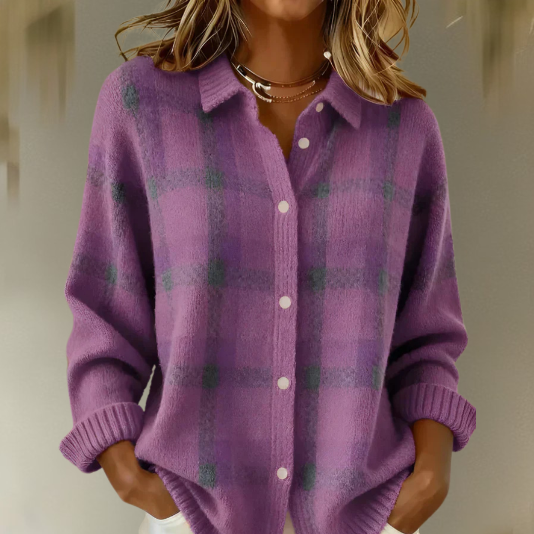 Emily | Checkered blouse