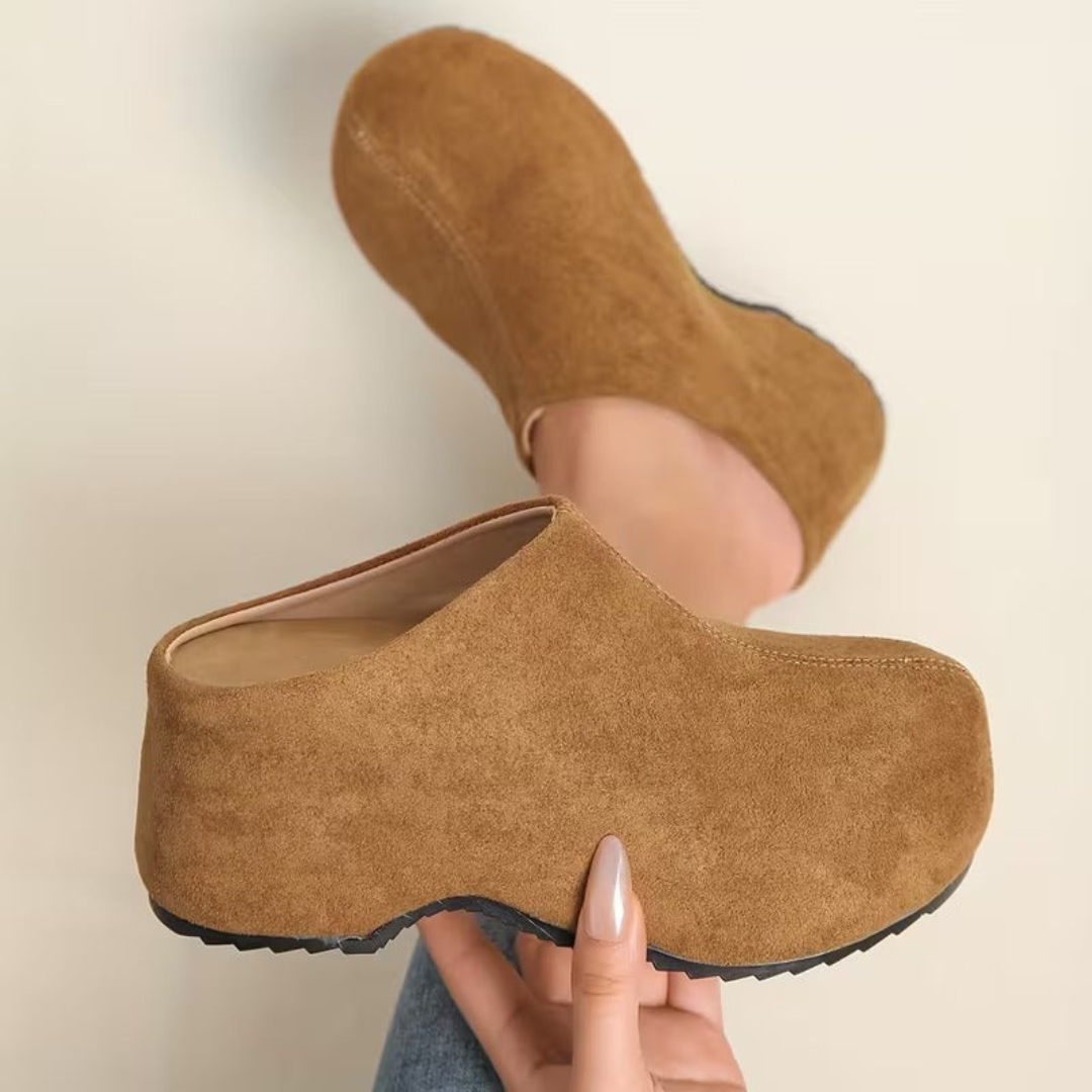 Comfortable Women's Mule Shoes - Lightweight Stylish