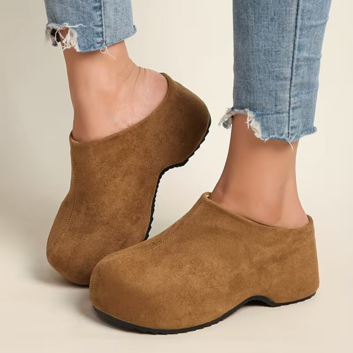 Comfortable Women's Mule Shoes - Lightweight Stylish