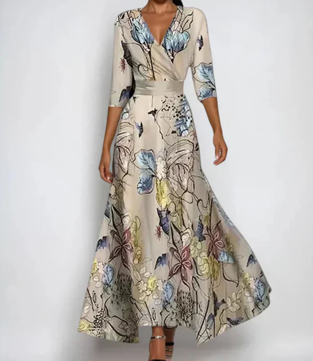 Emily | Elegant Floral Dress