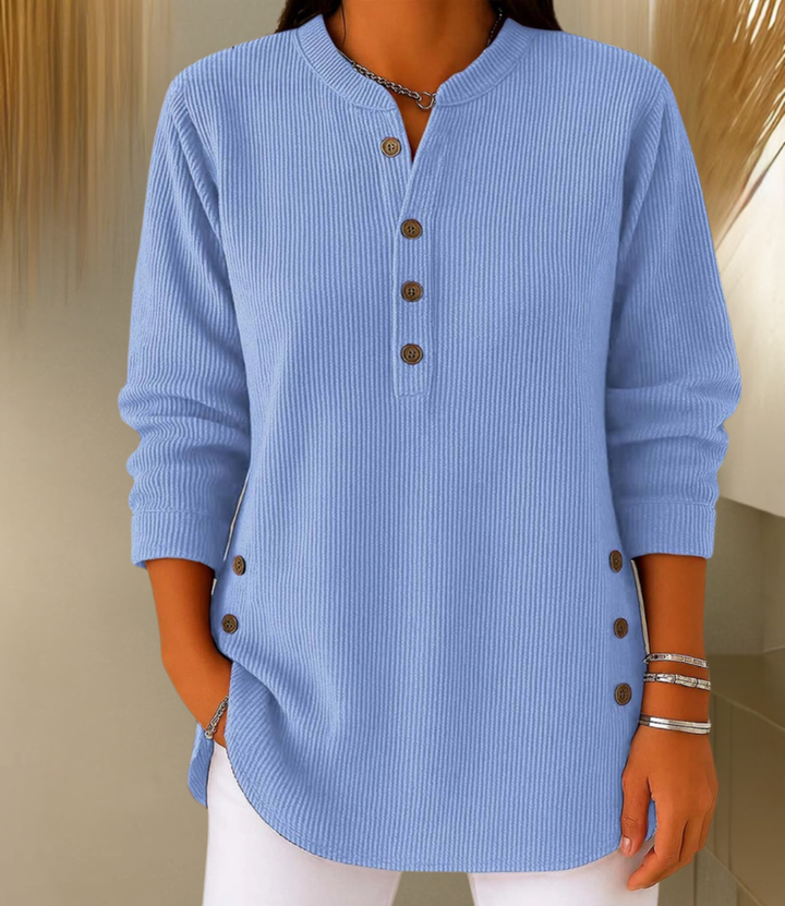Eden | Button Henley Tunic