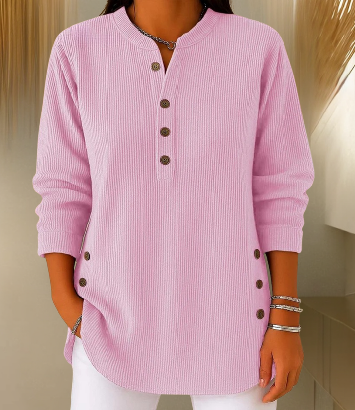 Eden | Button Henley Tunic