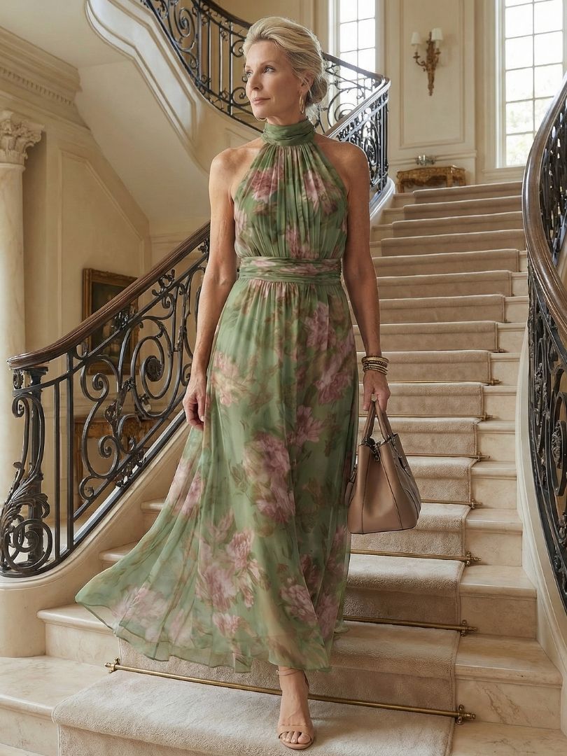 Mirelle | Gathered Midi Dress
