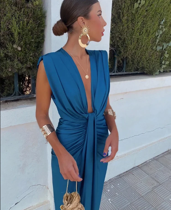 Sterre™ - Elegant Pleated Dress