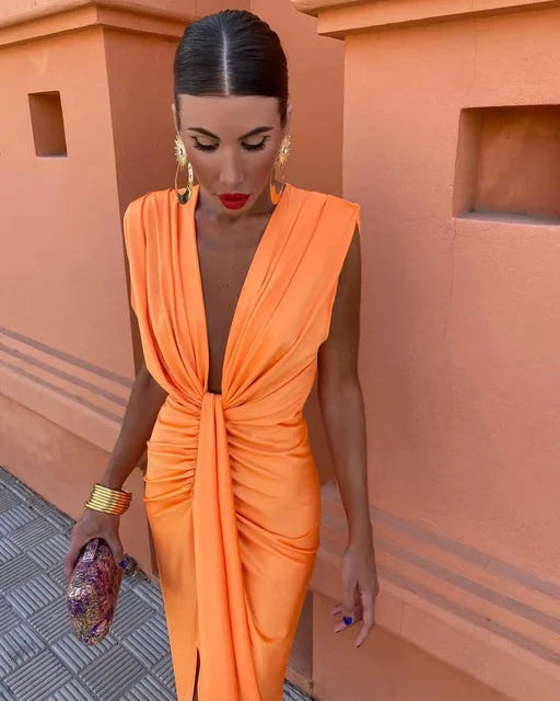 Sterre™ - Elegant Pleated Dress