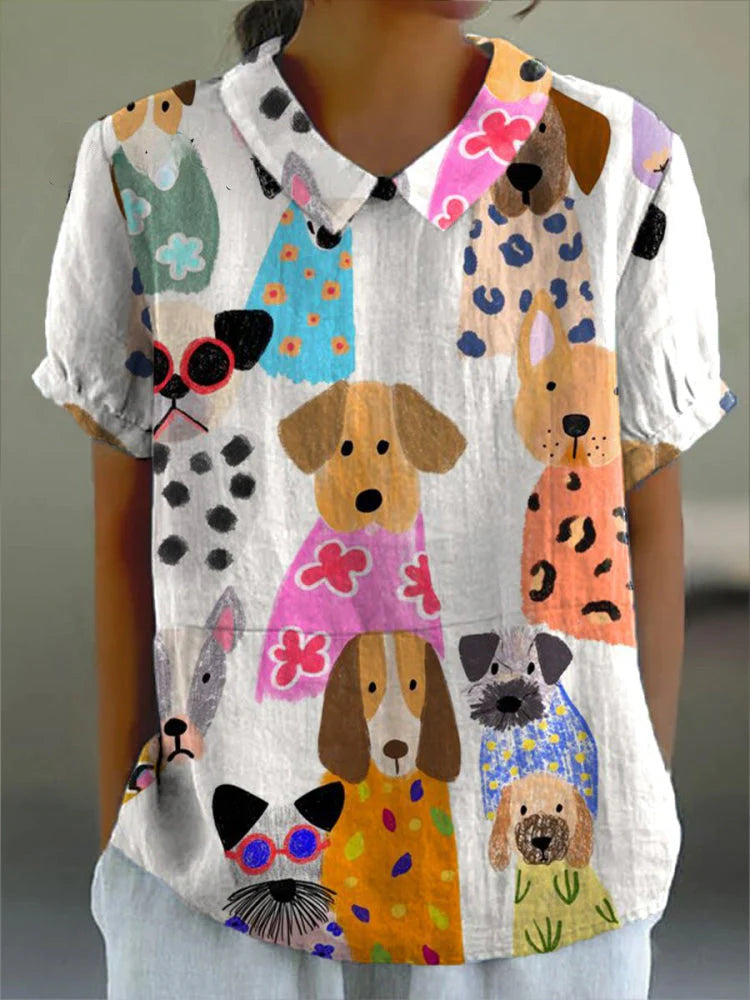 Daisy | Effortless print shirt