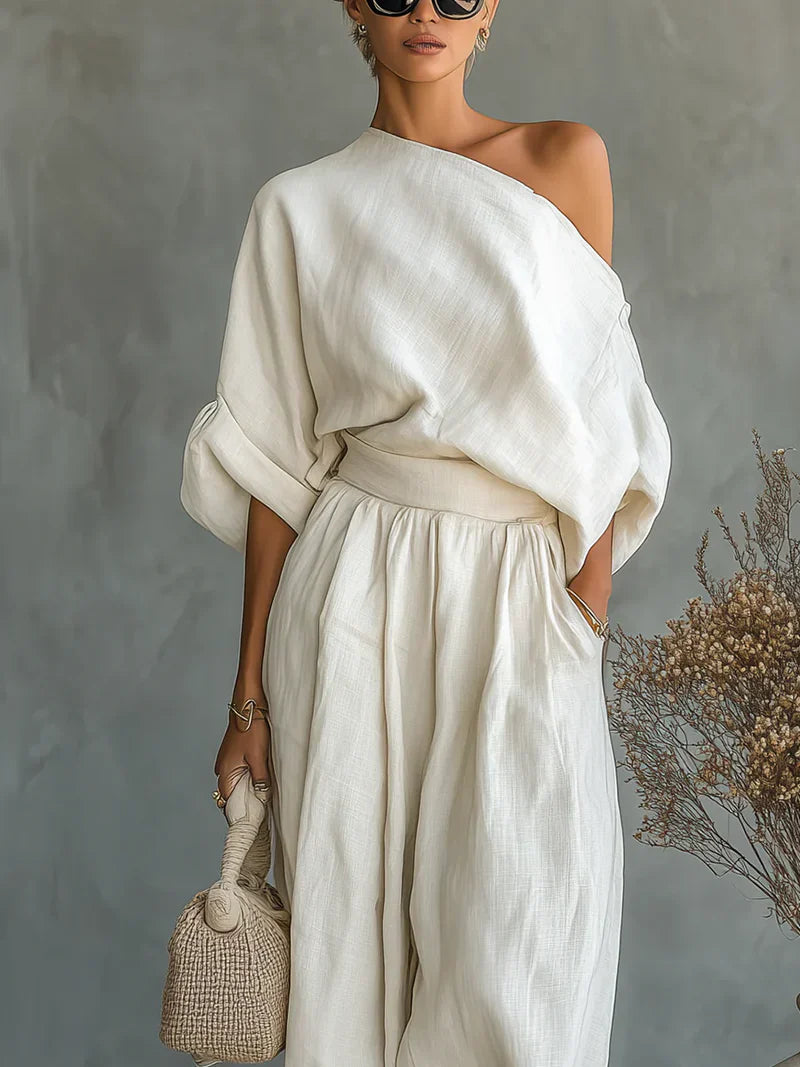 Mila™ | 2-Piece Set with Off-Shoulder Design