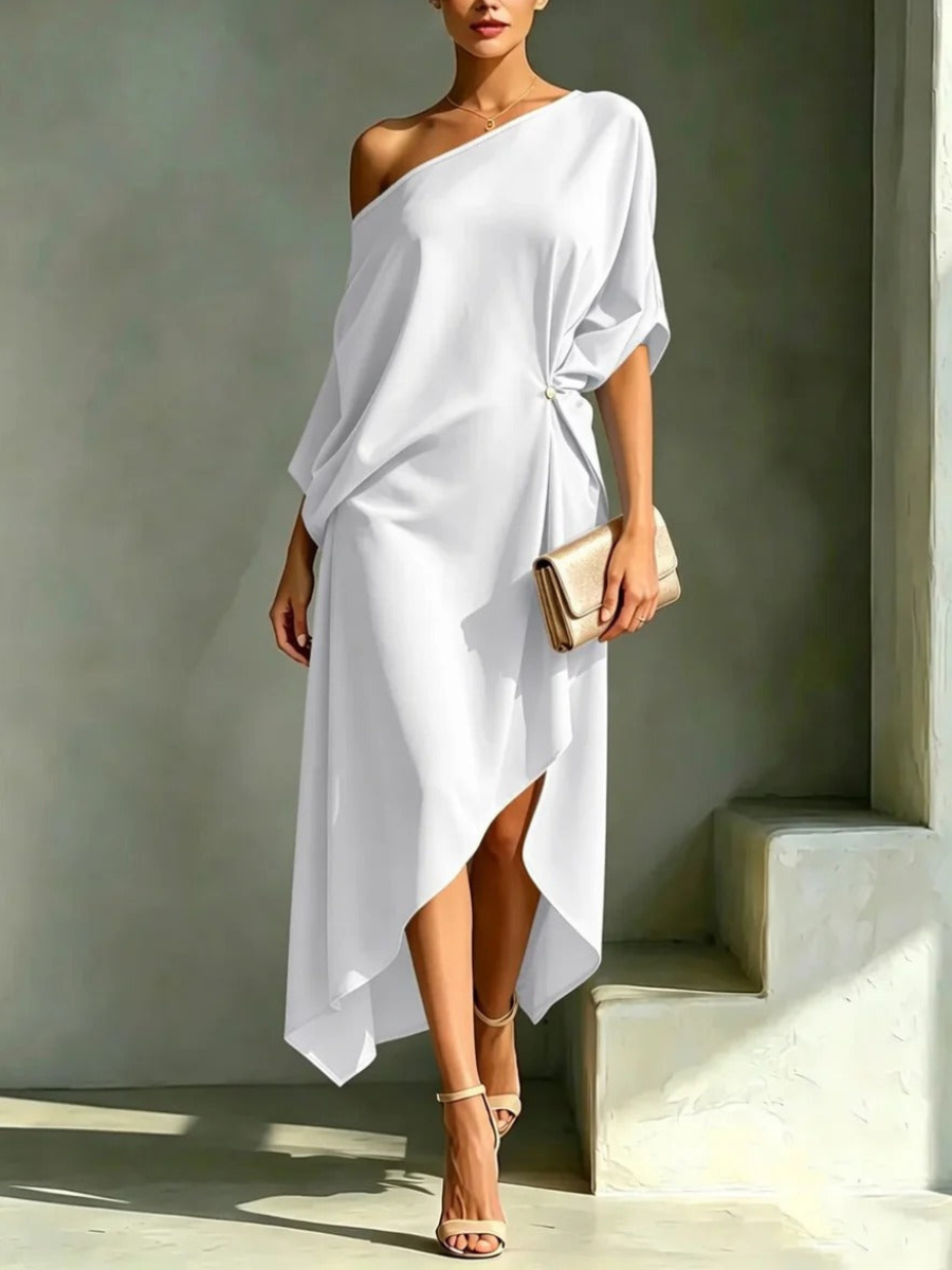 Camila | Elegant Asymmetrical Dress