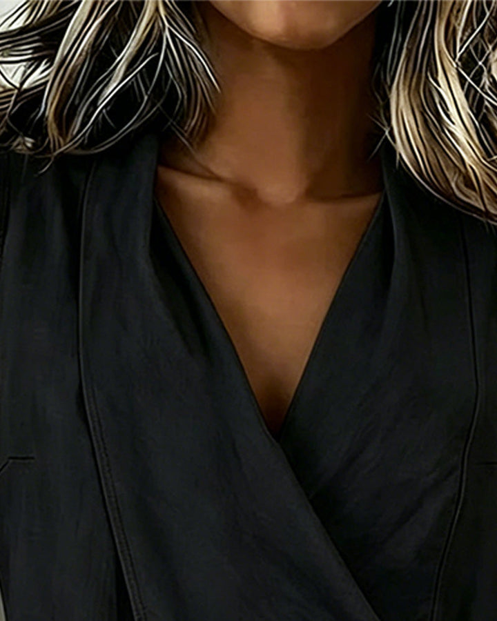 Crossed Top with Wide Straps and Bow