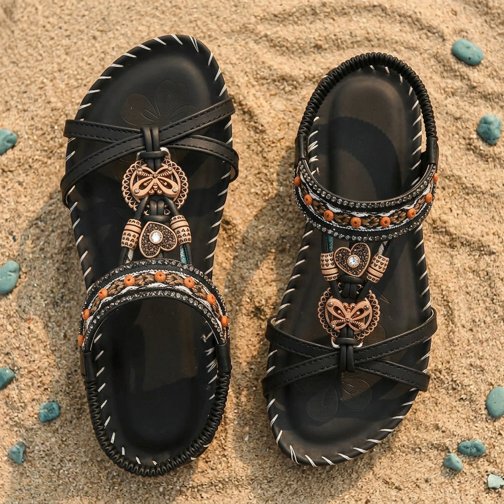 Comfortable Bohemian Sandals Élina