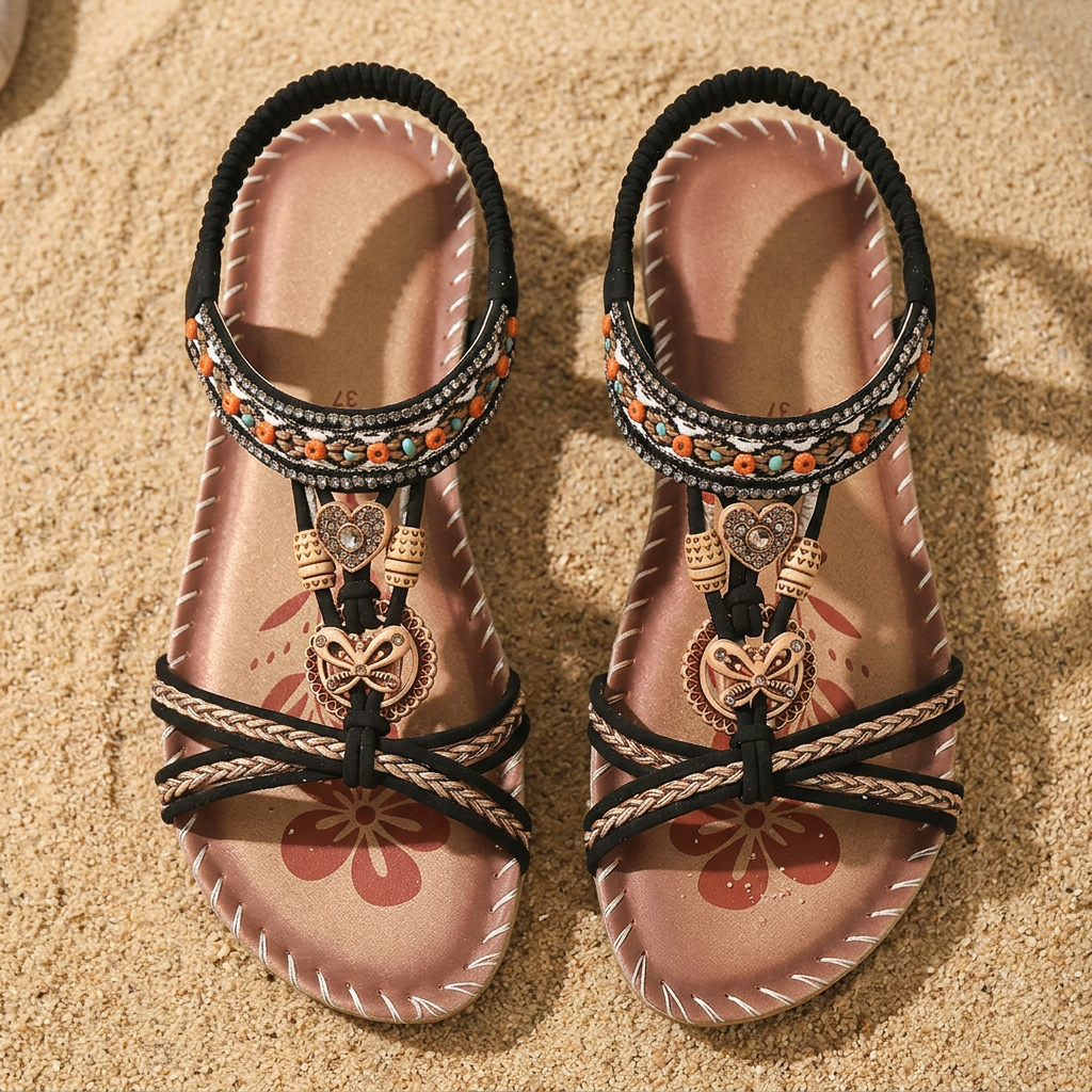 Comfortable Bohemian Sandals Élina