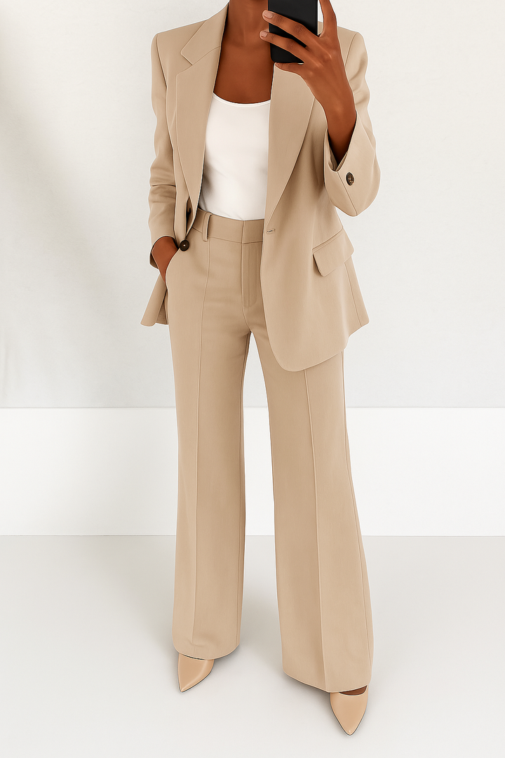 Viviana | Elegant Cotton Two-Piece Set