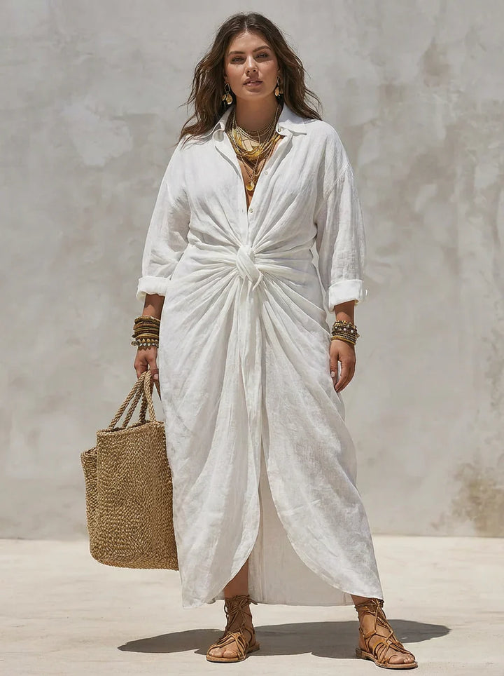 Elara | Knot Maxi Dress
