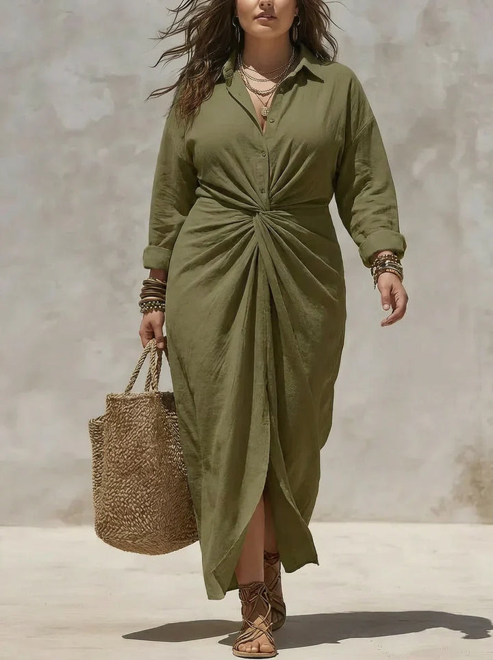 Elara | Knot Maxi Dress
